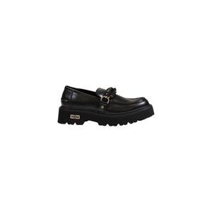 Cult Platform Loafers Chain Detail Women Black Platforms & Wedges